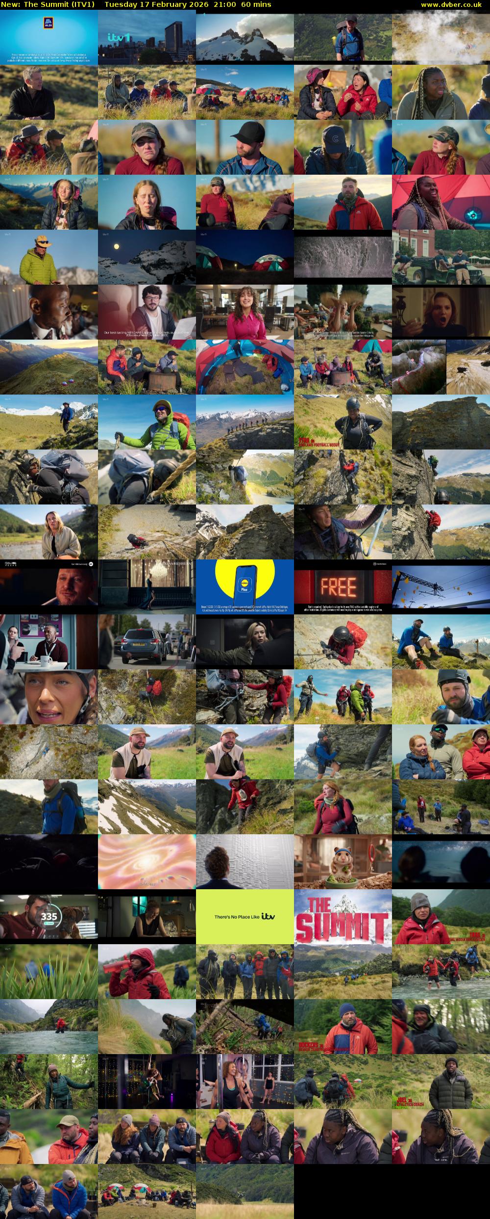 The Summit (ITV1) Tuesday 17 February 2026 21:00 - 22:00