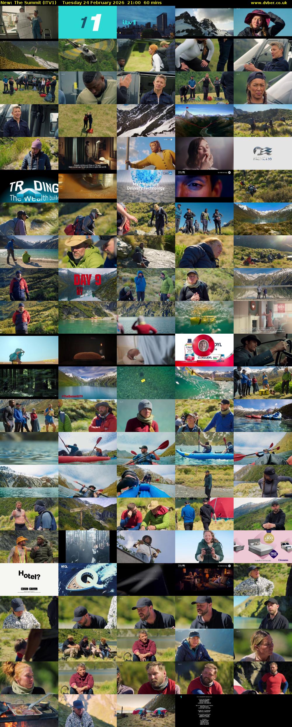 The Summit (ITV1) Tuesday 24 February 2026 21:00 - 22:00