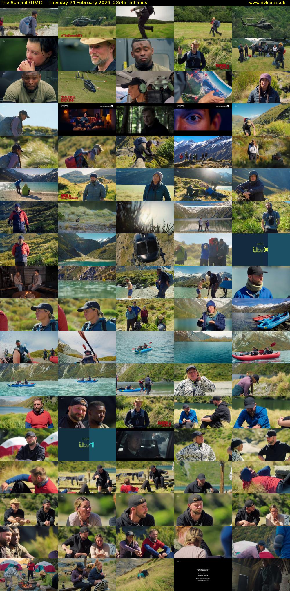 The Summit (ITV1) Tuesday 24 February 2026 23:45 - 00:35