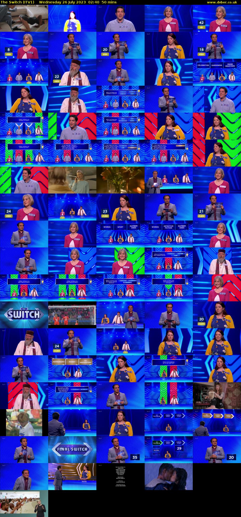 The Switch (ITV1) Wednesday 26 July 2023 02:40 - 03:30