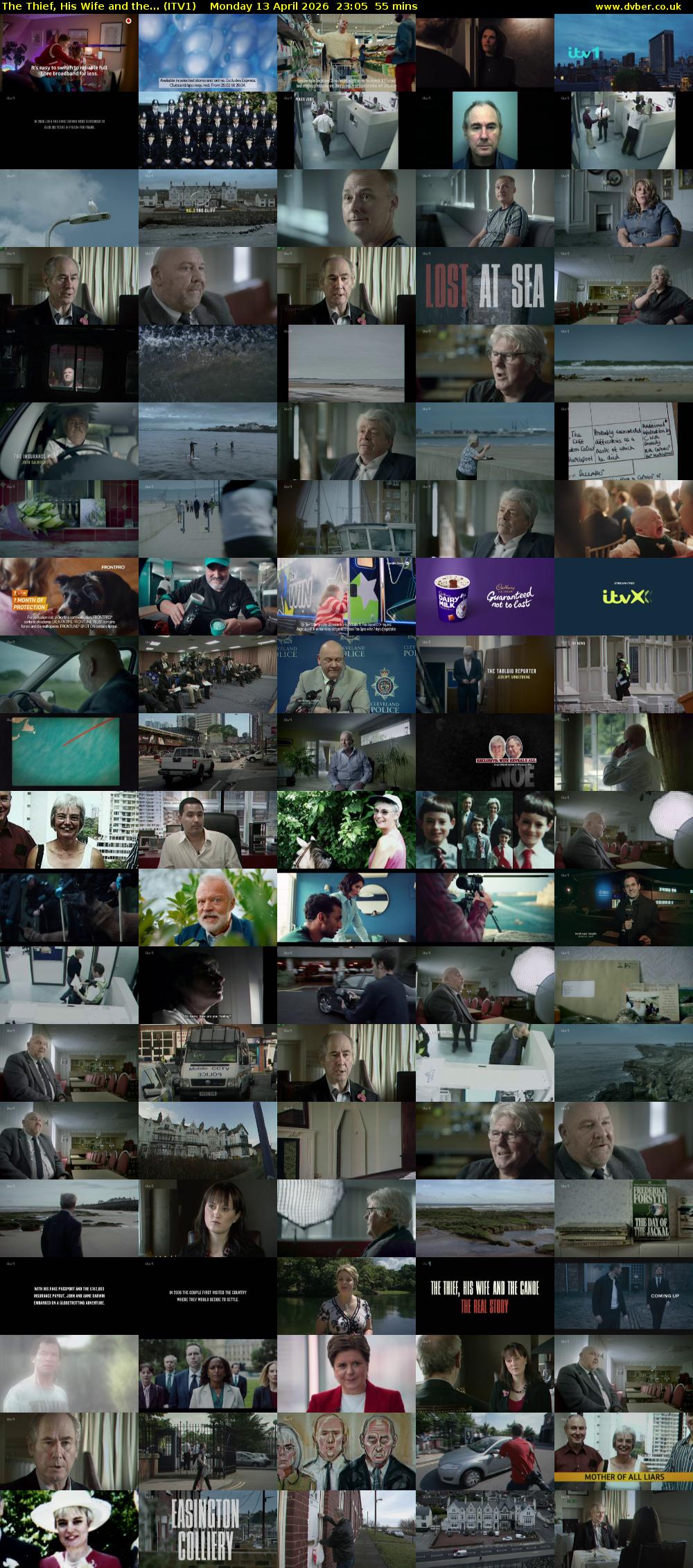 The Thief, His Wife and the... (ITV1) Monday 13 April 2026 23:05 - 00:00