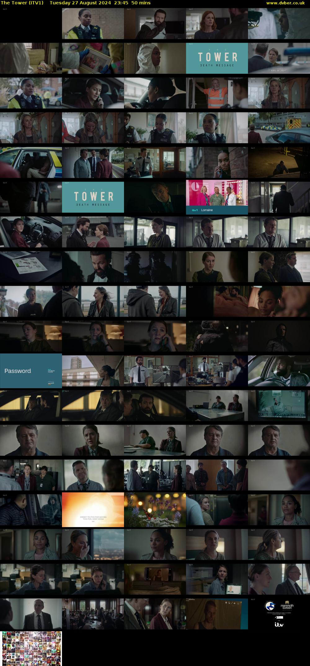 The Tower (ITV1) Tuesday 27 August 2024 23:45 - 00:35