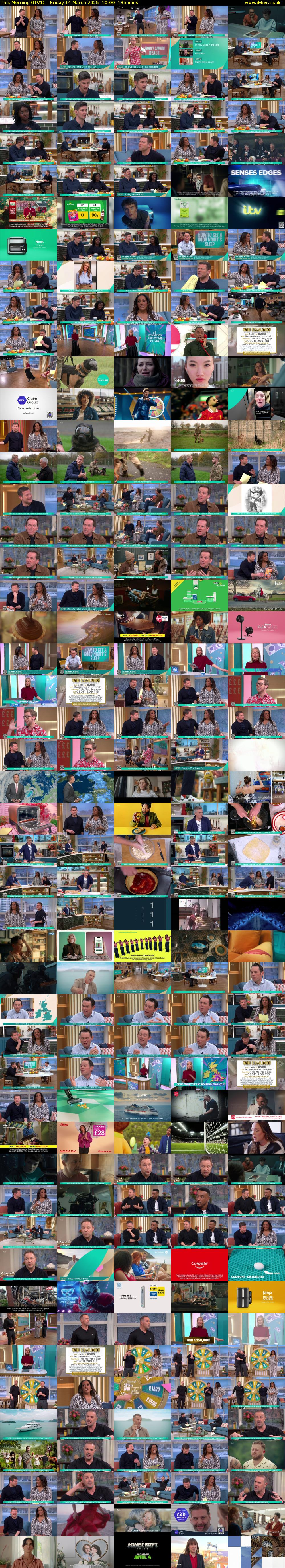 This Morning (ITV1) Friday 14 March 2025 10:00 - 12:15