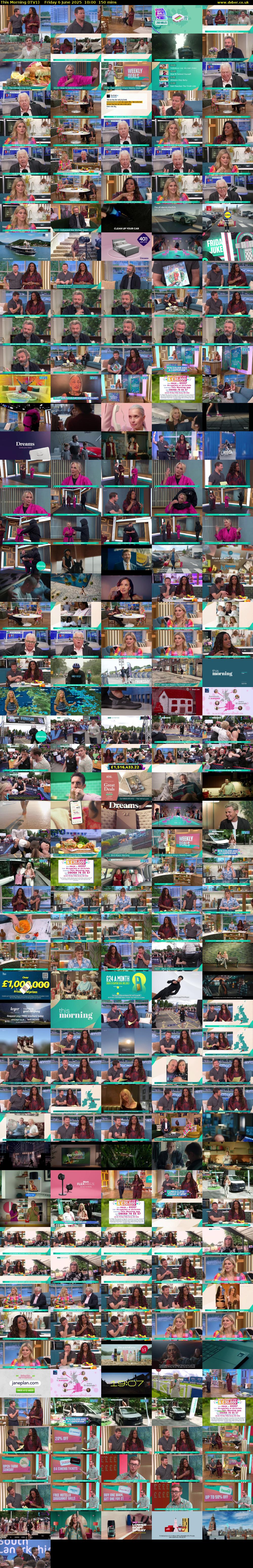 This Morning (ITV1) Friday 6 June 2025 10:00 - 12:30