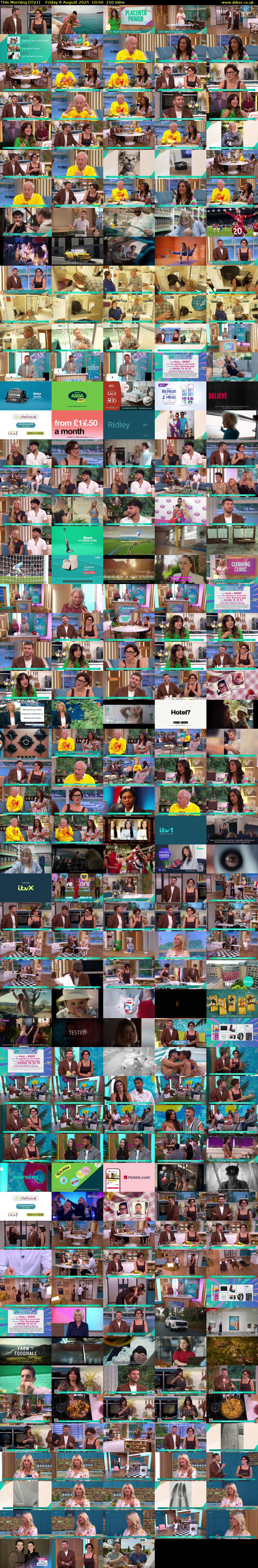 This Morning (ITV1) Friday 8 August 2025 10:00 - 12:30