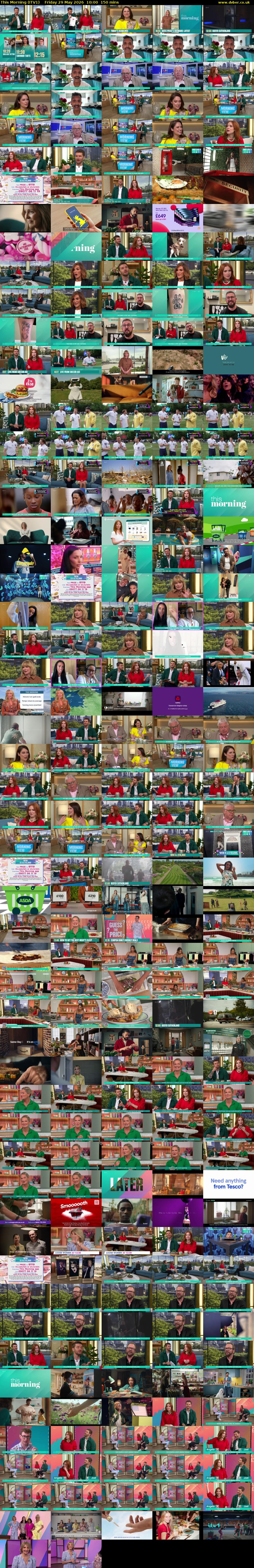 This Morning (ITV1) Friday 29 May 2026 10:00 - 12:30