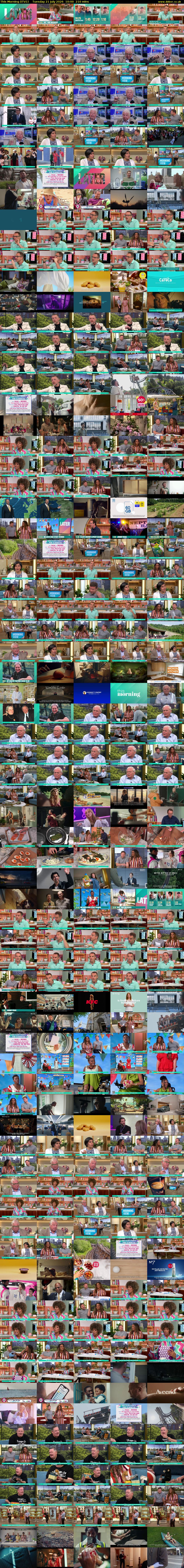 This Morning (ITV1) Tuesday 21 July 2026 10:00 - 13:30