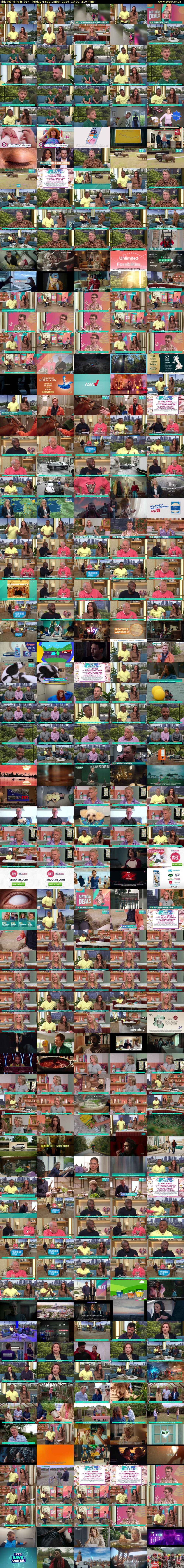 This Morning (ITV1) Friday 4 September 2026 10:00 - 13:30