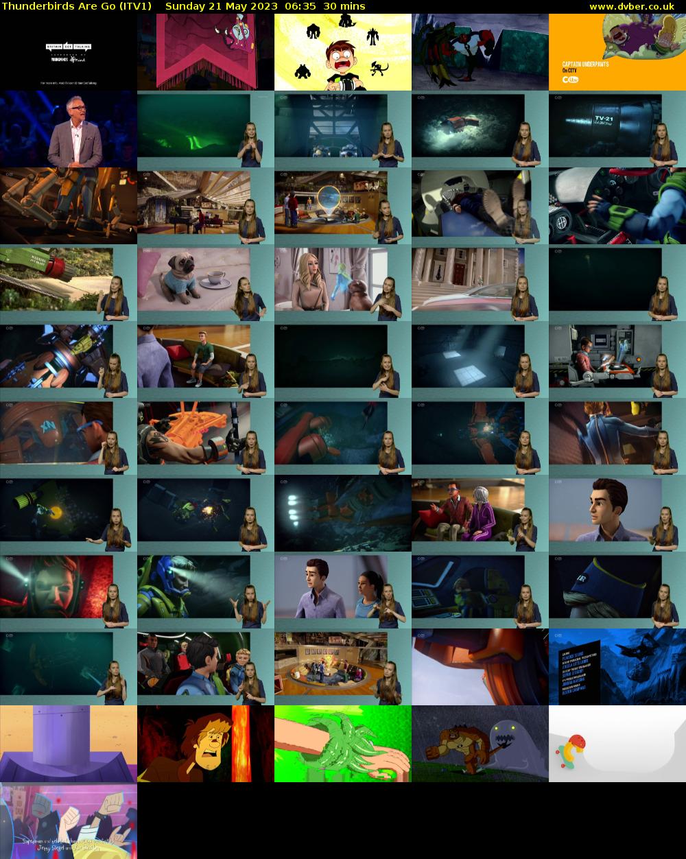 Thunderbirds Are Go (ITV1) Sunday 21 May 2023 06:35 - 07:05