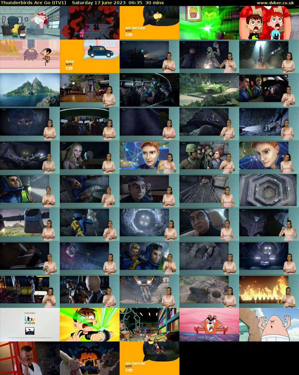 Thunderbirds Are Go (ITV1) Saturday 17 June 2023 06:35 - 07:05