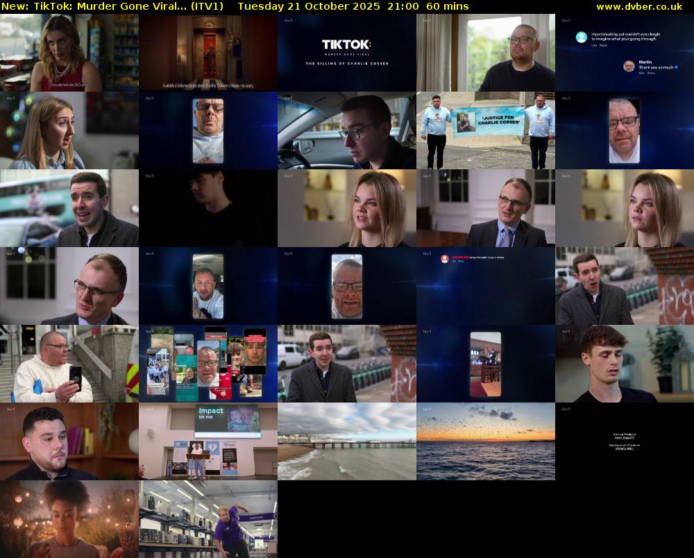 TikTok: Murder Gone Viral... (ITV1) Tuesday 21 October 2025 21:00 - 22:00