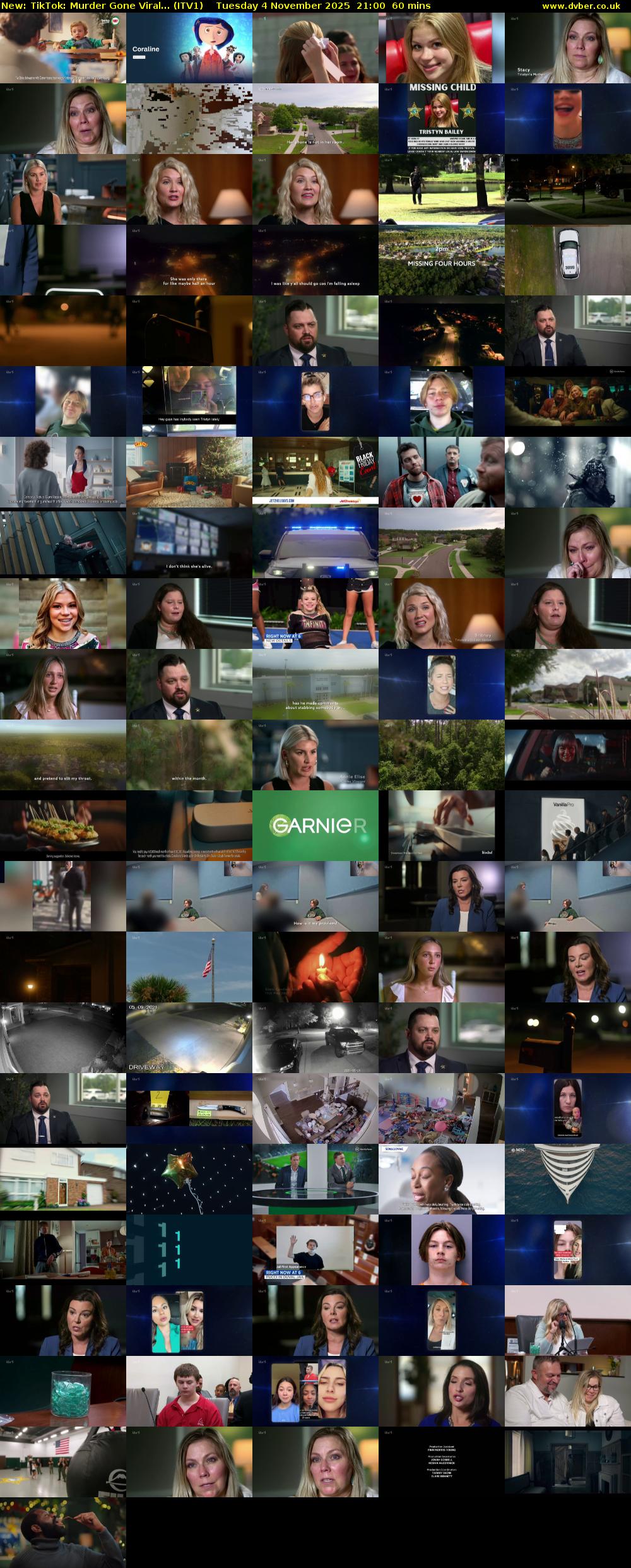 TikTok: Murder Gone Viral... (ITV1) Tuesday 4 November 2025 21:00 - 22:00