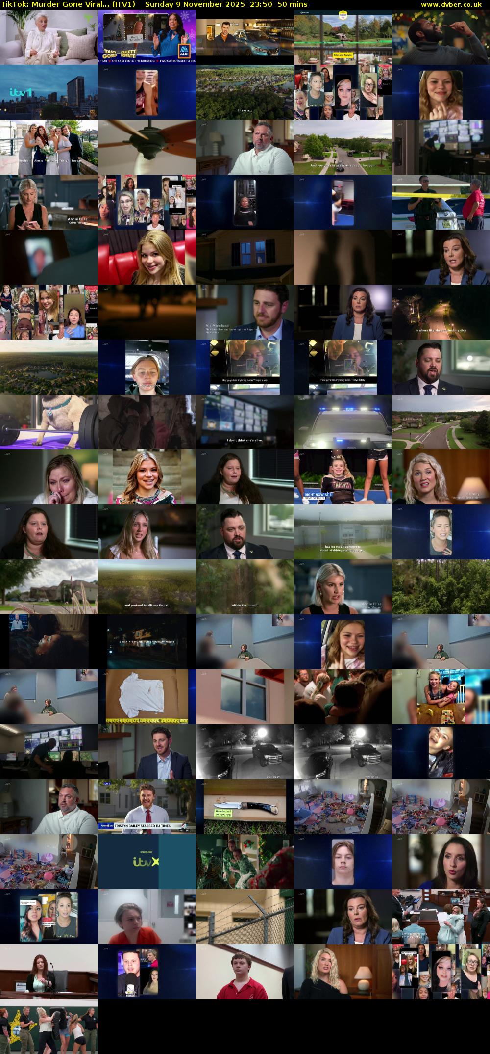 TikTok: Murder Gone Viral... (ITV1) Sunday 9 November 2025 23:50 - 00:40