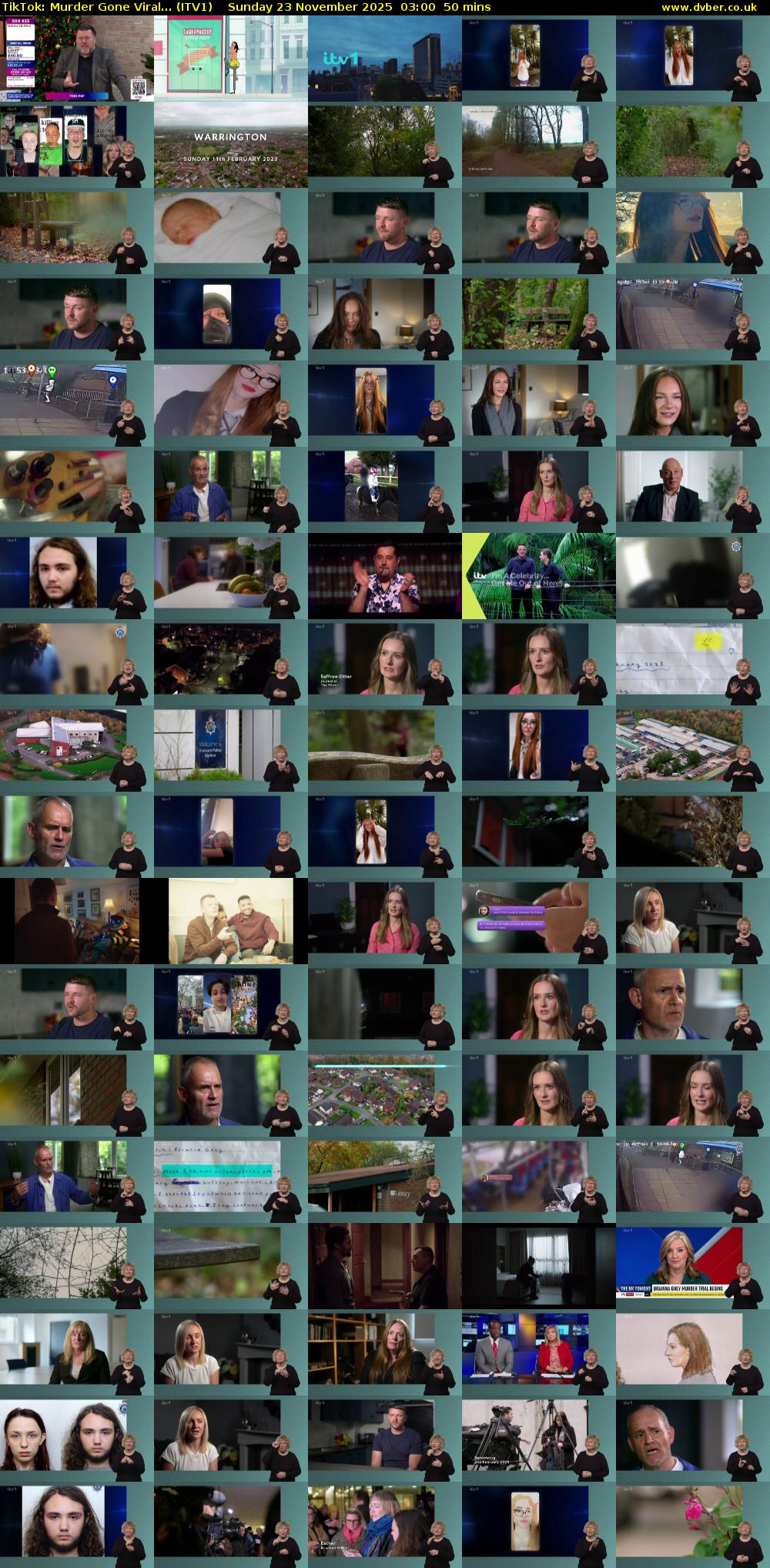 TikTok: Murder Gone Viral... (ITV1) Sunday 23 November 2025 03:00 - 03:50