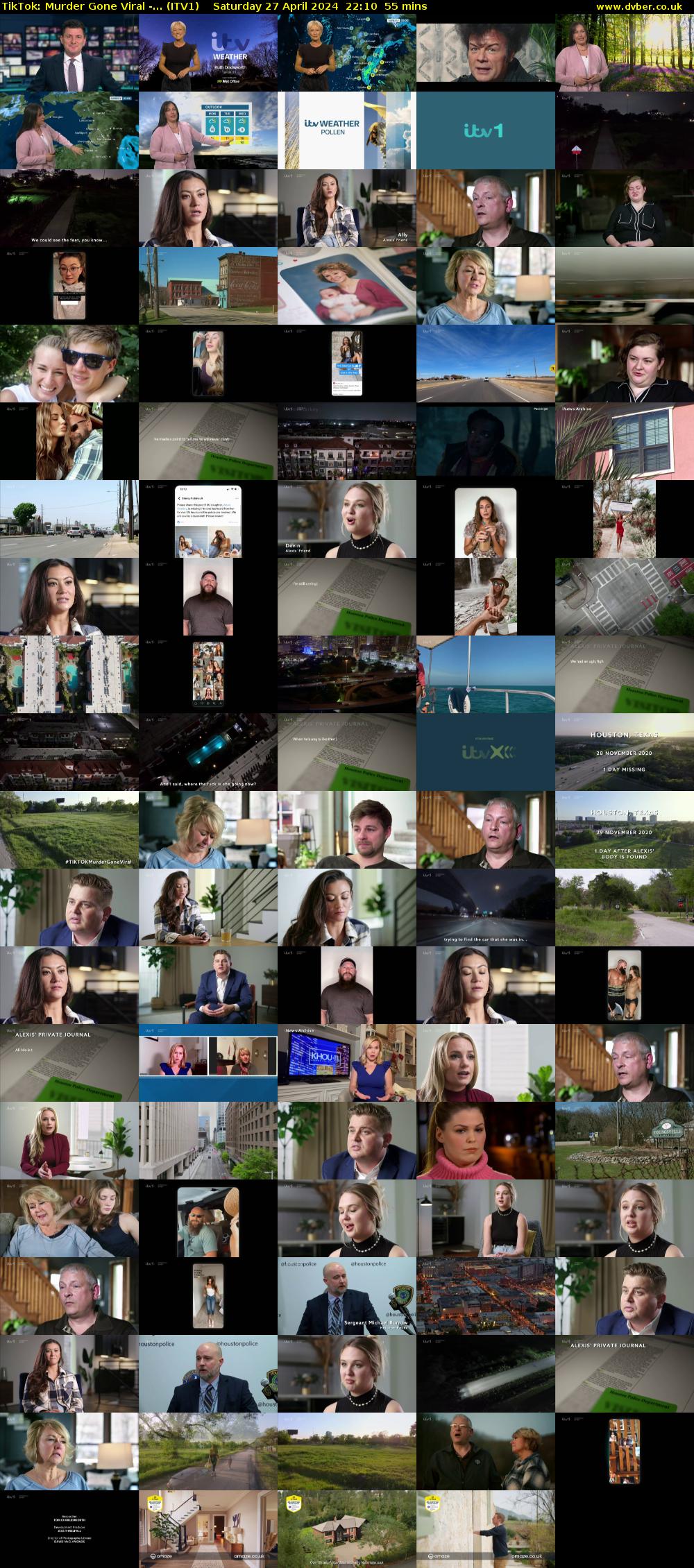 TikTok: Murder Gone Viral -... (ITV1) Saturday 27 April 2024 22:10 - 23:05