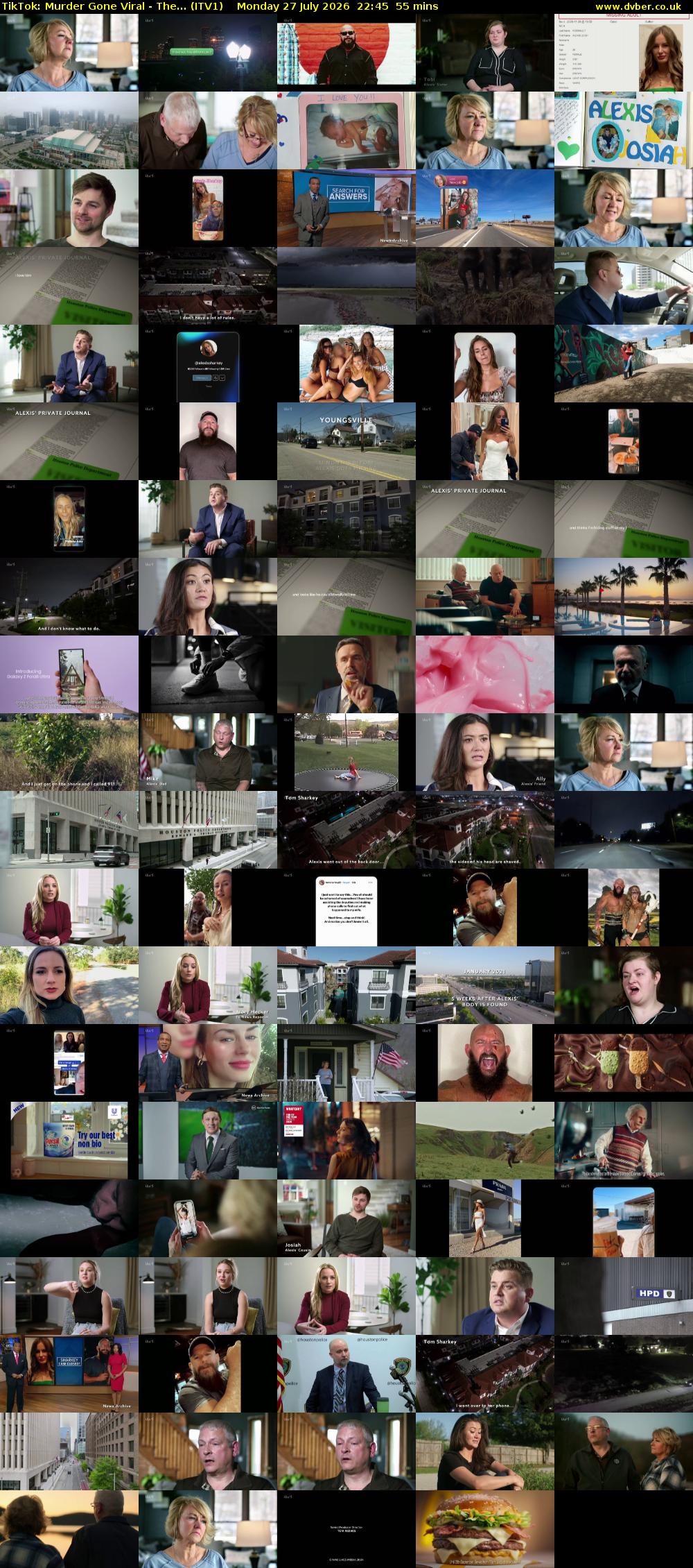 TikTok: Murder Gone Viral - The... (ITV1) Monday 27 July 2026 22:45 - 23:40