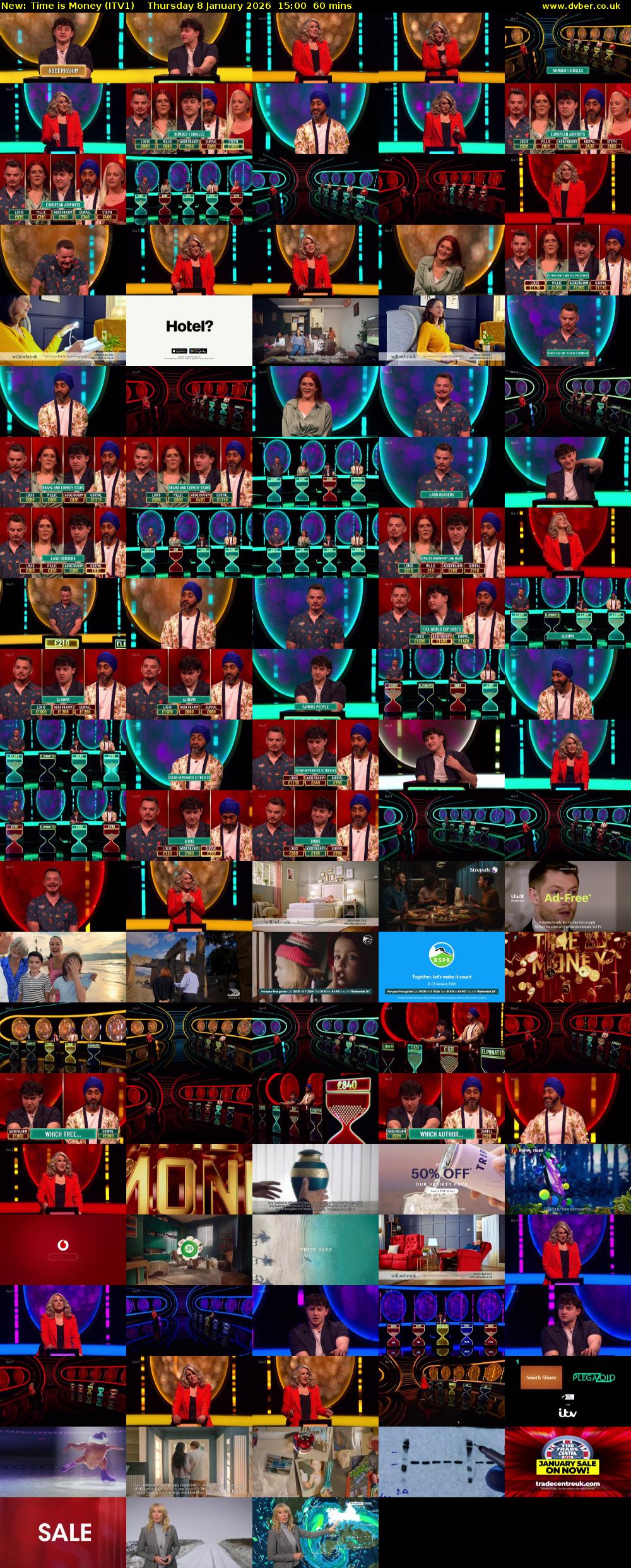 Time is Money (ITV1) Thursday 8 January 2026 15:00 - 16:00