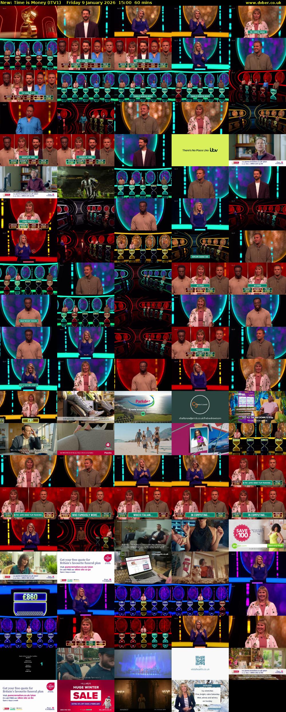 Time is Money (ITV1) Friday 9 January 2026 15:00 - 16:00