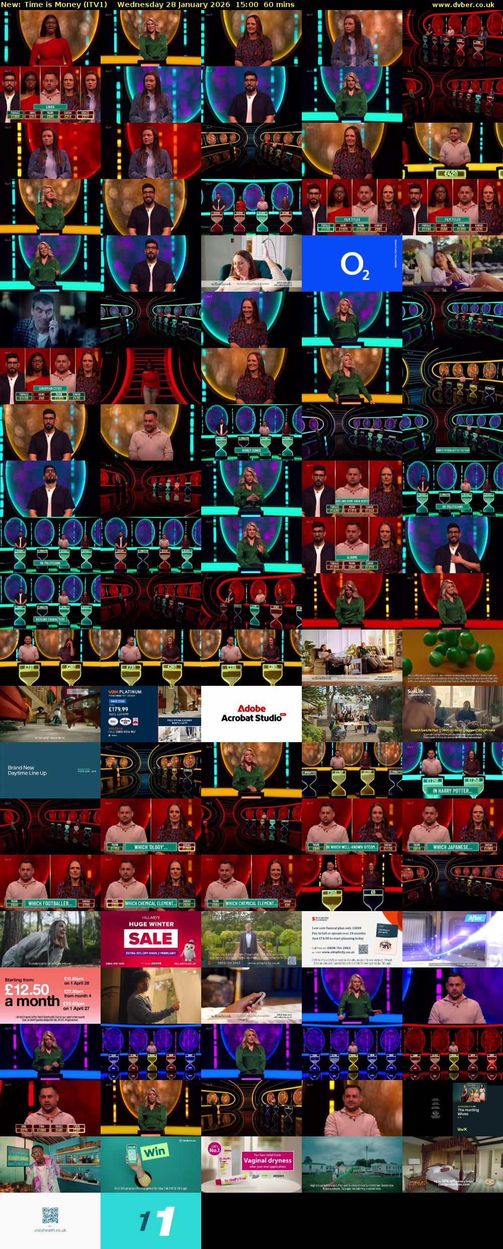 Time is Money (ITV1) Wednesday 28 January 2026 15:00 - 16:00