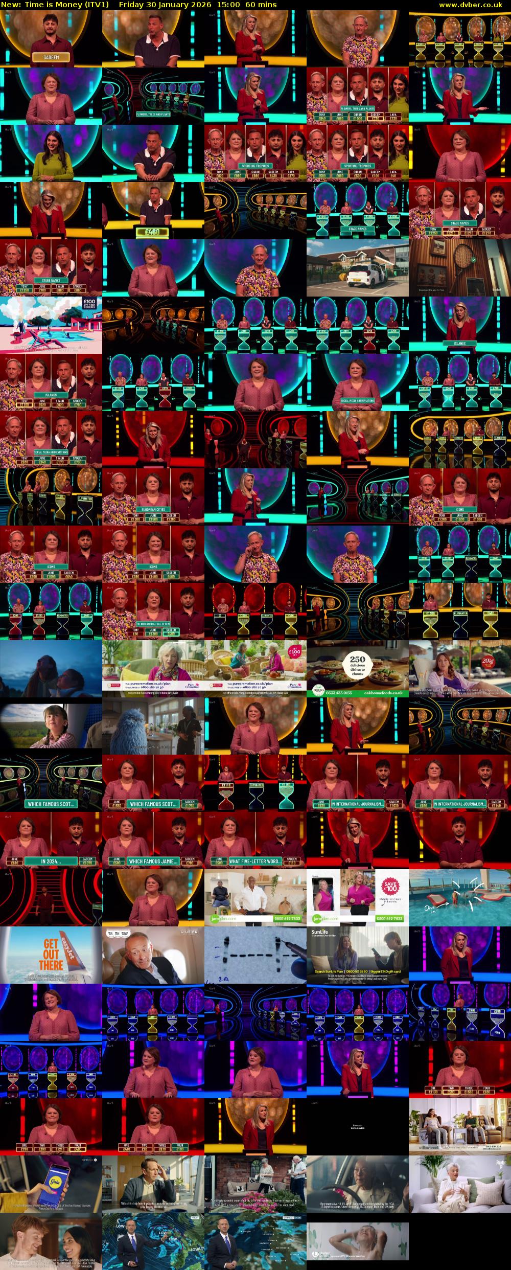 Time is Money (ITV1) Friday 30 January 2026 15:00 - 16:00