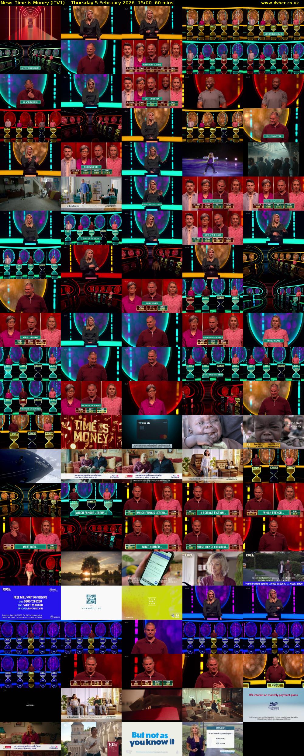 Time is Money (ITV1) Thursday 5 February 2026 15:00 - 16:00