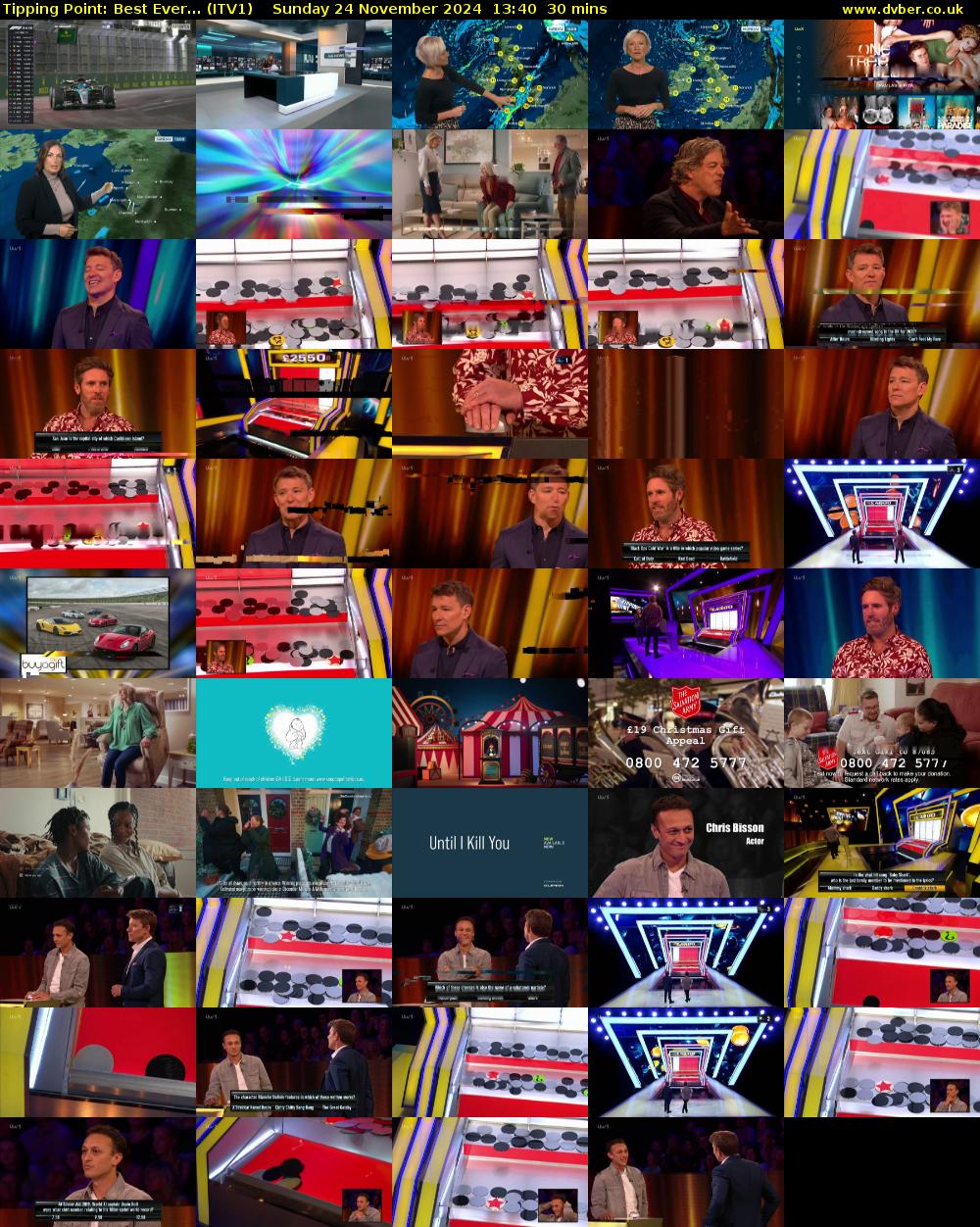 Tipping Point: Best Ever... (ITV1) Sunday 24 November 2024 13:40 - 14:10