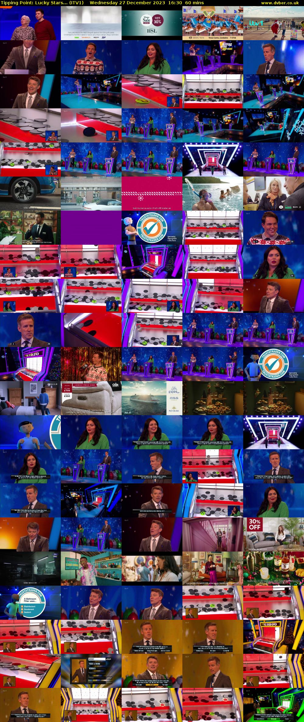 Tipping Point: Lucky Stars... (ITV1) Wednesday 27 December 2023 16:30 - 17:30