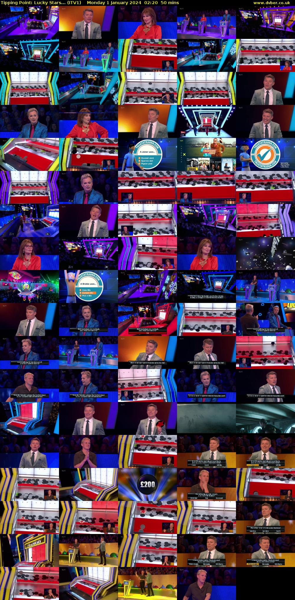 Tipping Point: Lucky Stars... (ITV1) Monday 1 January 2024 02:20 - 03:10