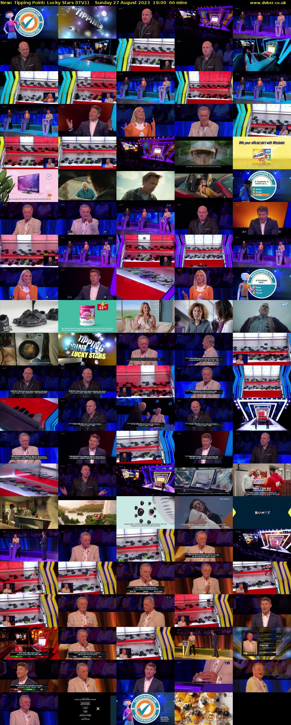 Tipping Point: Lucky Stars (ITV1) Sunday 27 August 2023 19:00 - 20:00