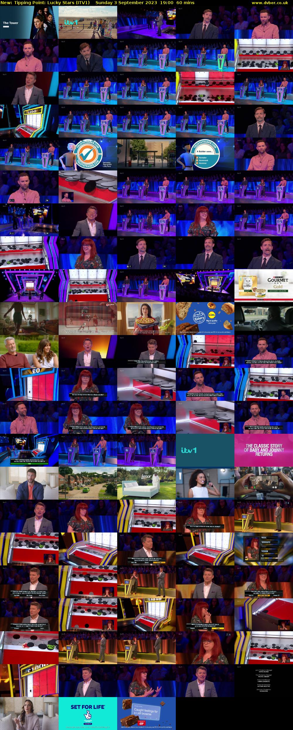 Tipping Point: Lucky Stars (ITV1) Sunday 3 September 2023 19:00 - 20:00