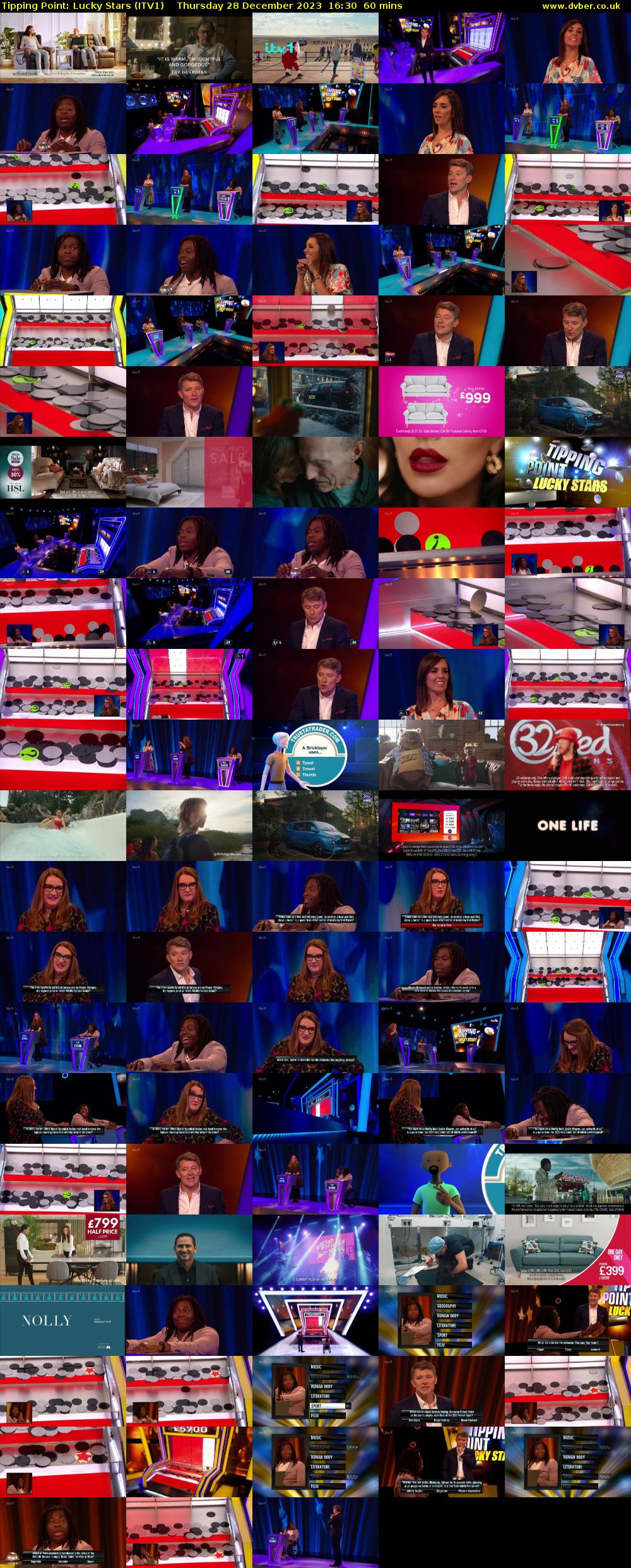 Tipping Point: Lucky Stars (ITV1) Thursday 28 December 2023 16:30 - 17:30