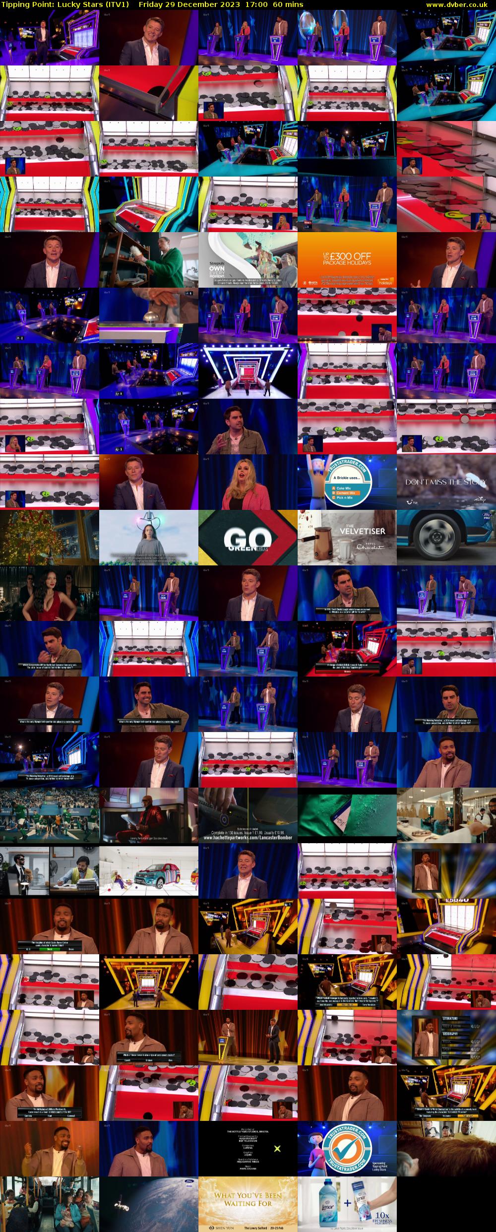 Tipping Point: Lucky Stars (ITV1) Friday 29 December 2023 17:00 - 18:00