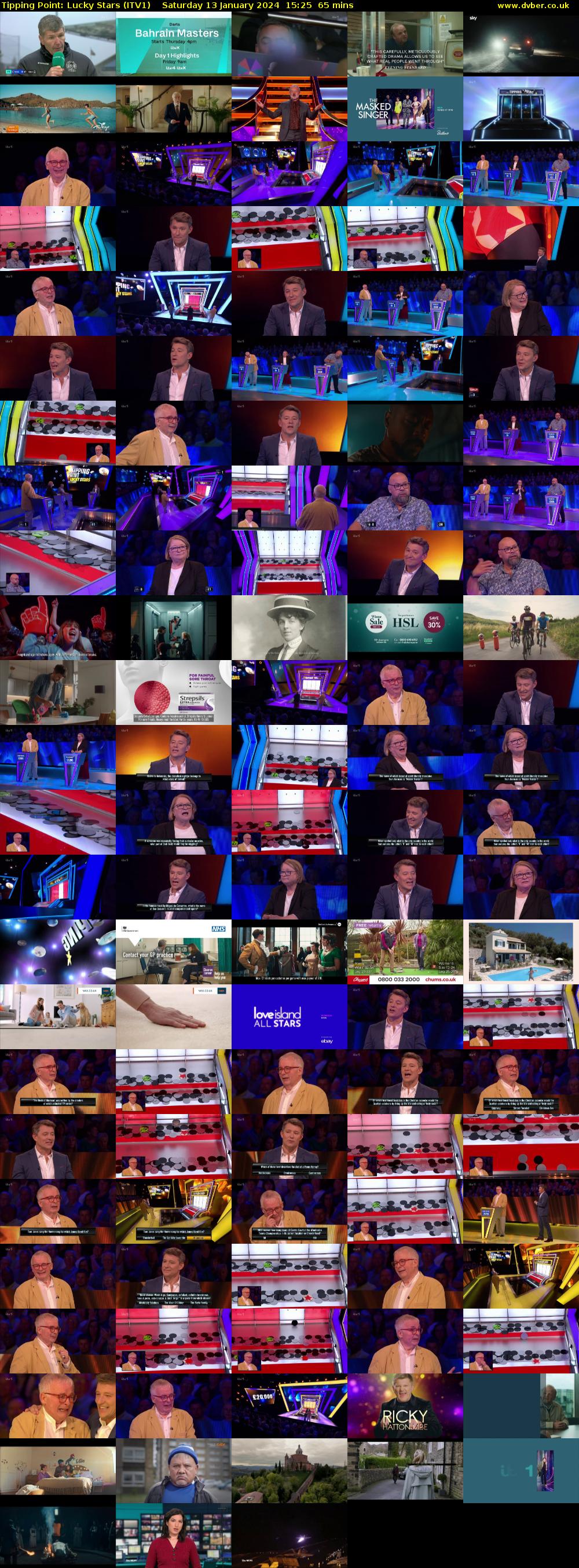 Tipping Point: Lucky Stars (ITV1) Saturday 13 January 2024 15:25 - 16:30