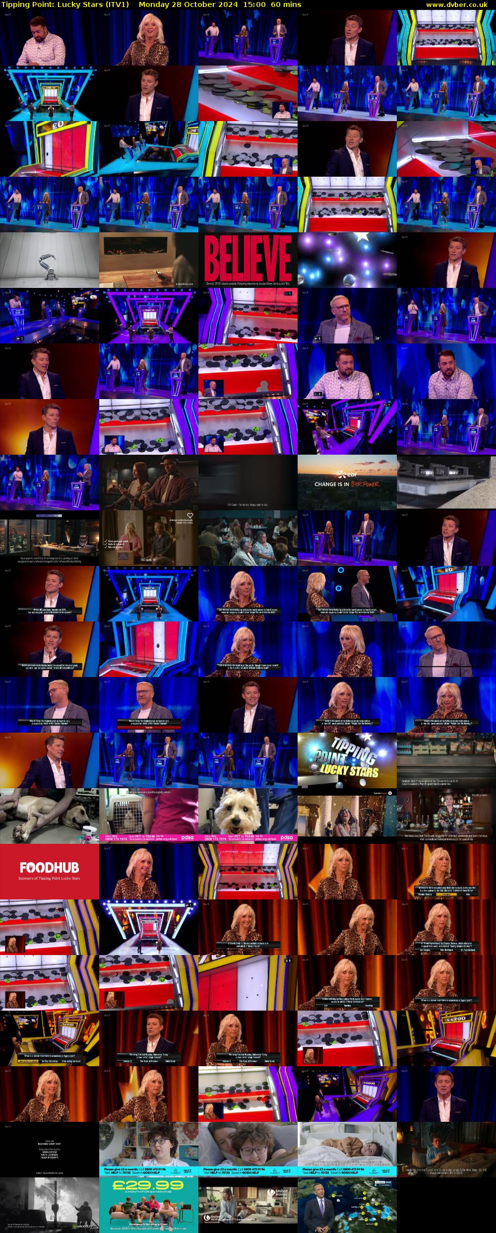Tipping Point: Lucky Stars (ITV1) Monday 28 October 2024 15:00 - 16:00