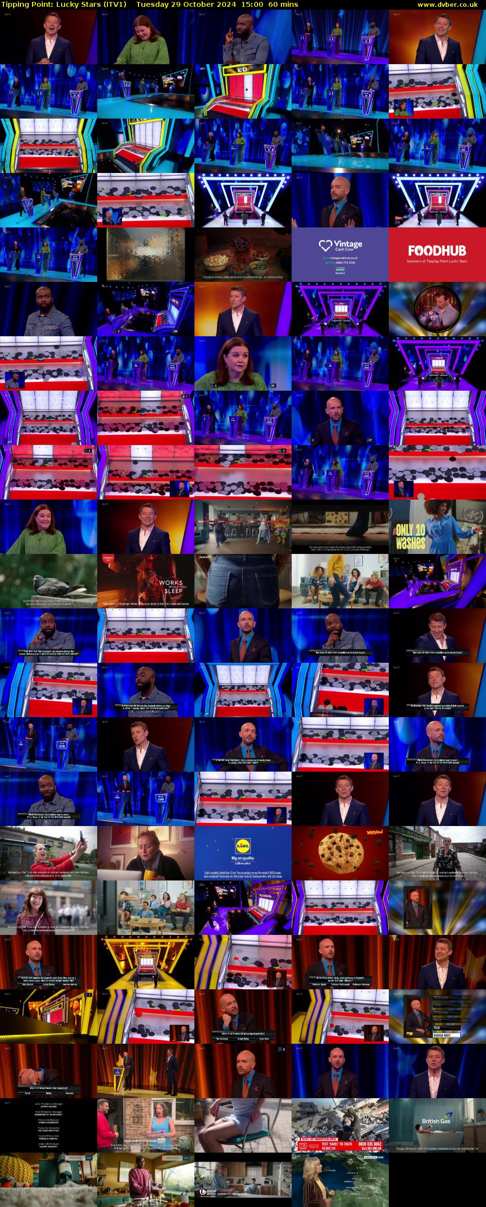 Tipping Point: Lucky Stars (ITV1) Tuesday 29 October 2024 15:00 - 16:00
