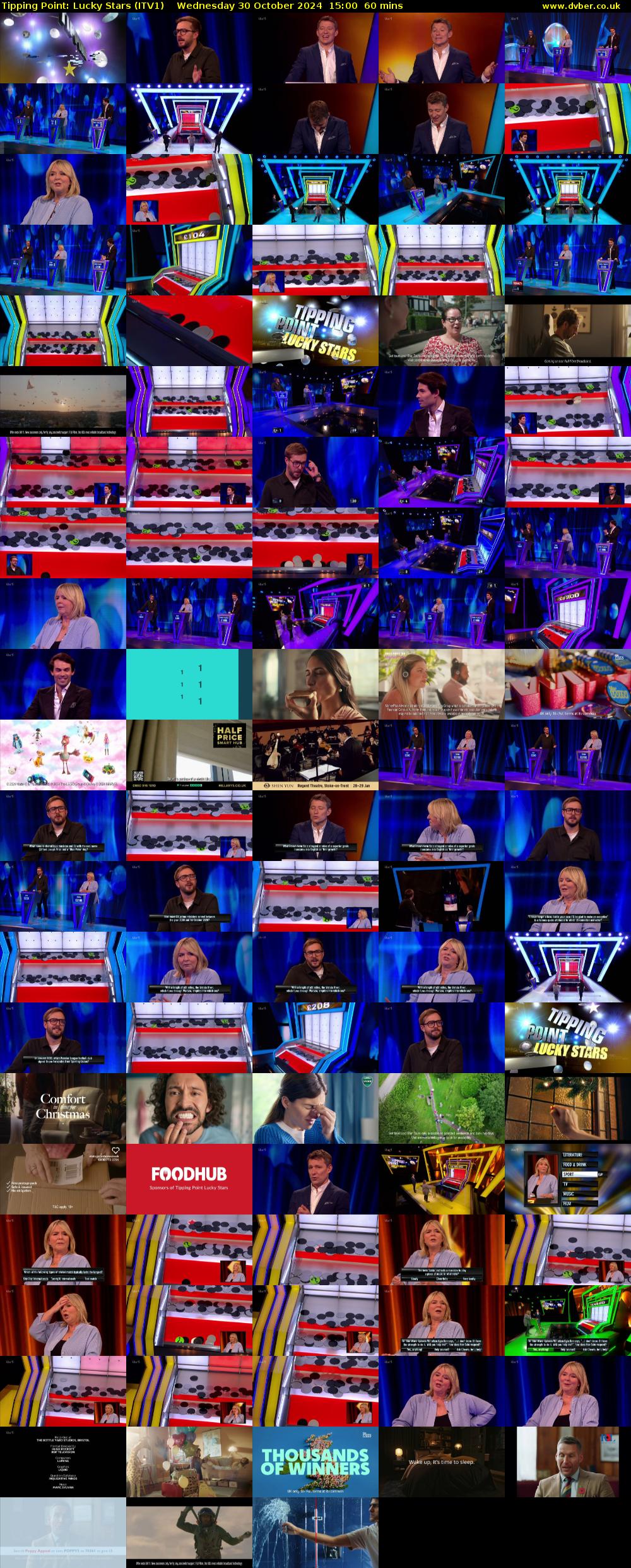 Tipping Point: Lucky Stars (ITV1) Wednesday 30 October 2024 15:00 - 16:00