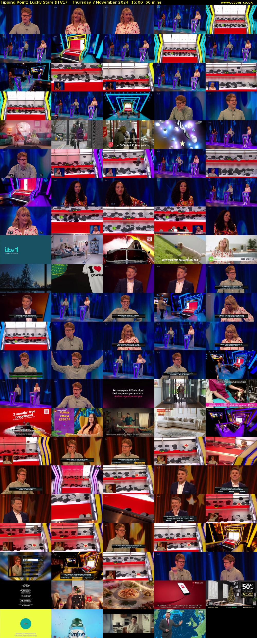 Tipping Point: Lucky Stars (ITV1) Thursday 7 November 2024 15:00 - 16:00