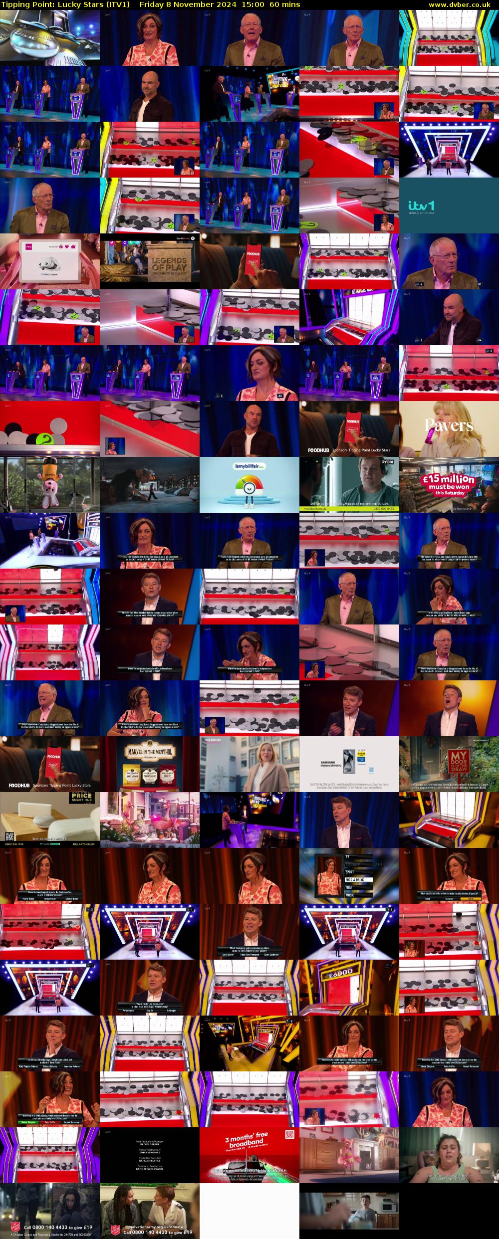 Tipping Point: Lucky Stars (ITV1) Friday 8 November 2024 15:00 - 16:00