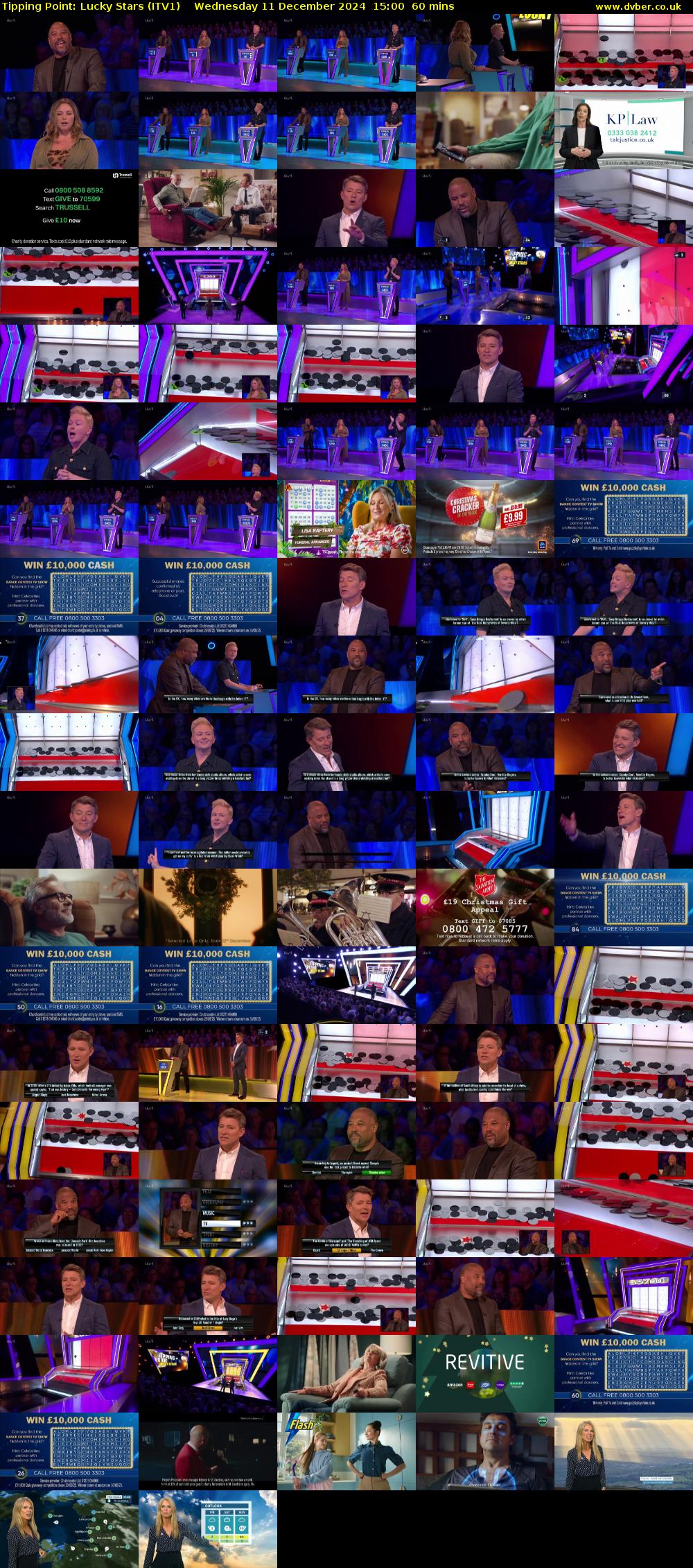 Tipping Point: Lucky Stars (ITV1) Wednesday 11 December 2024 15:00 - 16:00