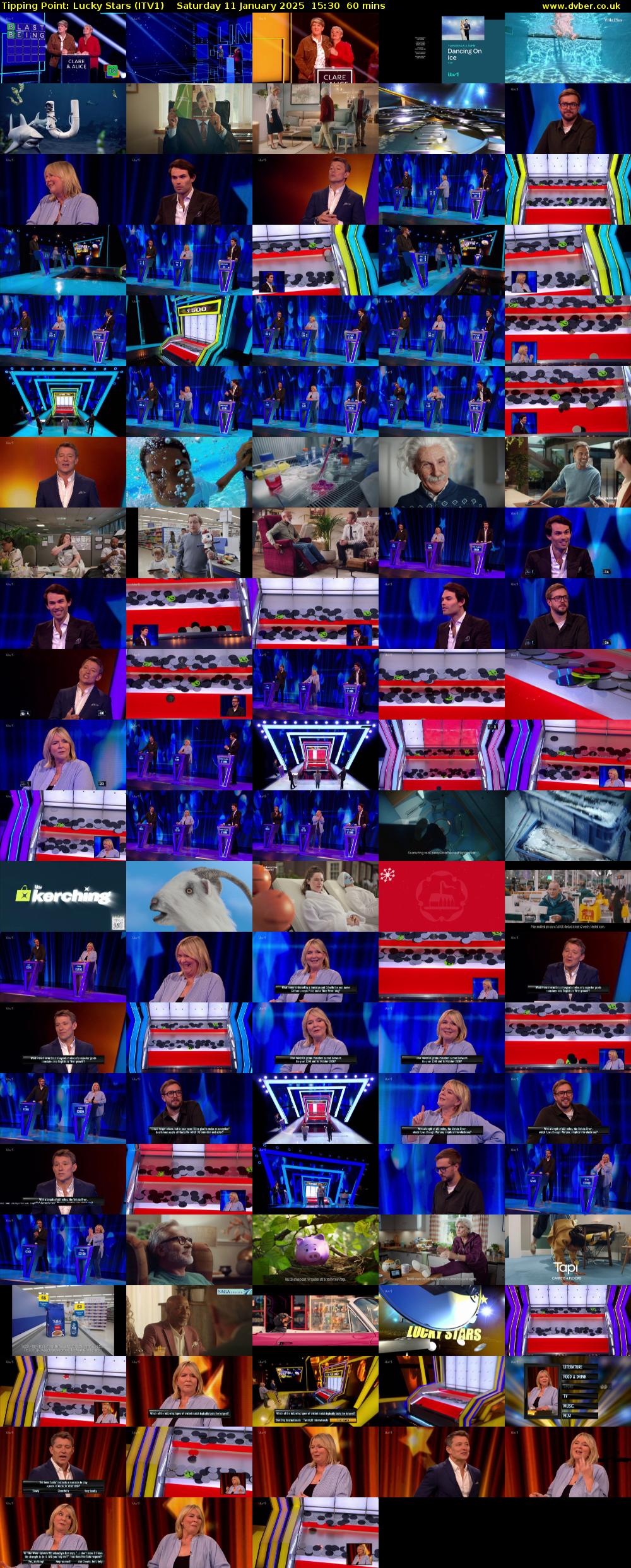 Tipping Point: Lucky Stars (ITV1) Saturday 11 January 2025 15:30 - 16:30