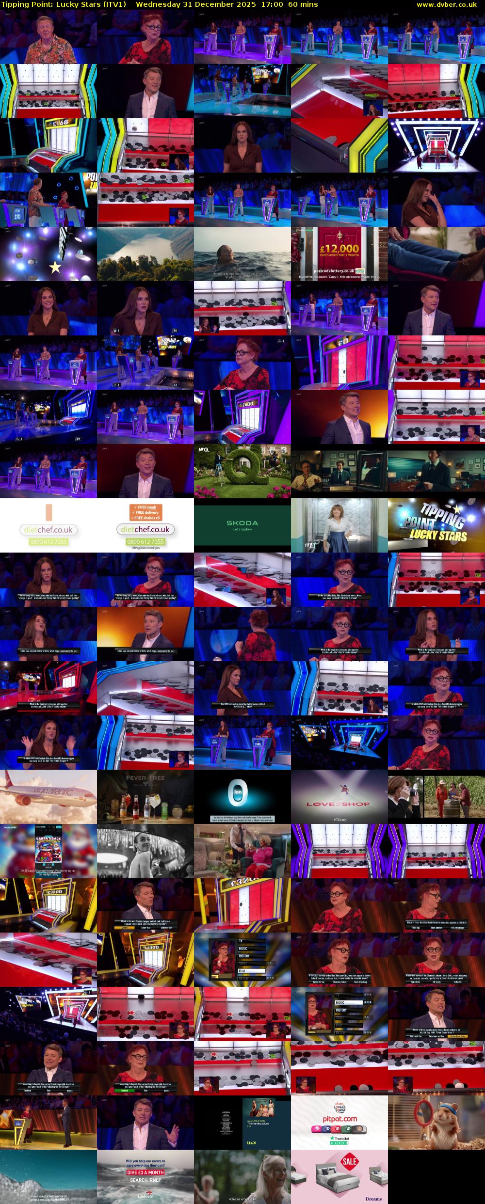 Tipping Point: Lucky Stars (ITV1) Wednesday 31 December 2025 17:00 - 18:00