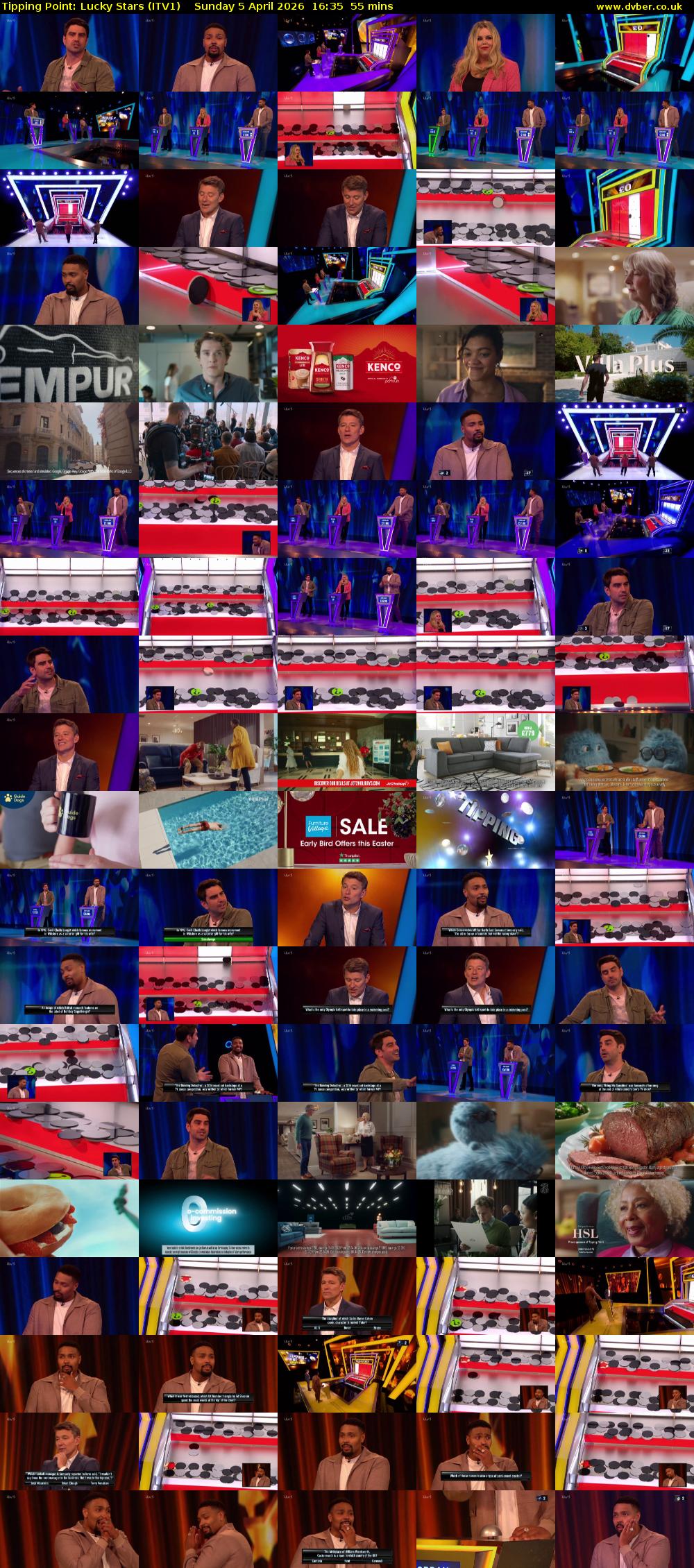 Tipping Point: Lucky Stars (ITV1) Sunday 5 April 2026 16:35 - 17:30