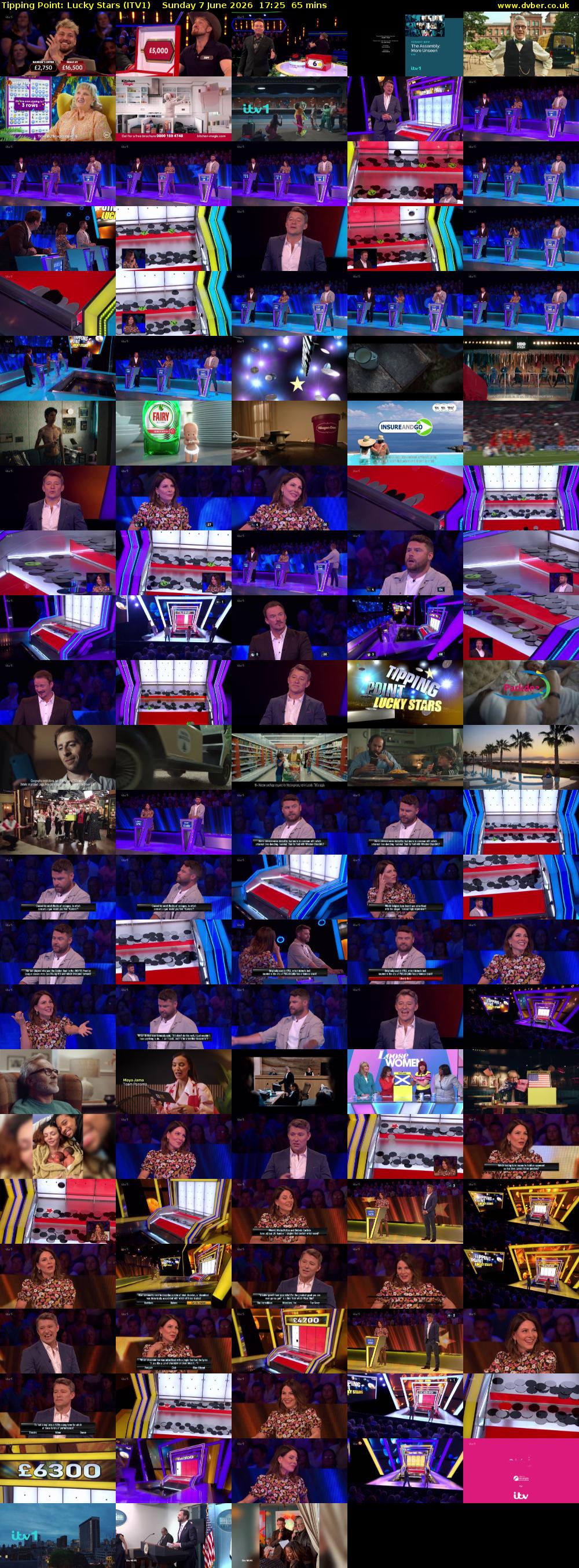 Tipping Point: Lucky Stars (ITV1) Sunday 7 June 2026 17:25 - 18:30