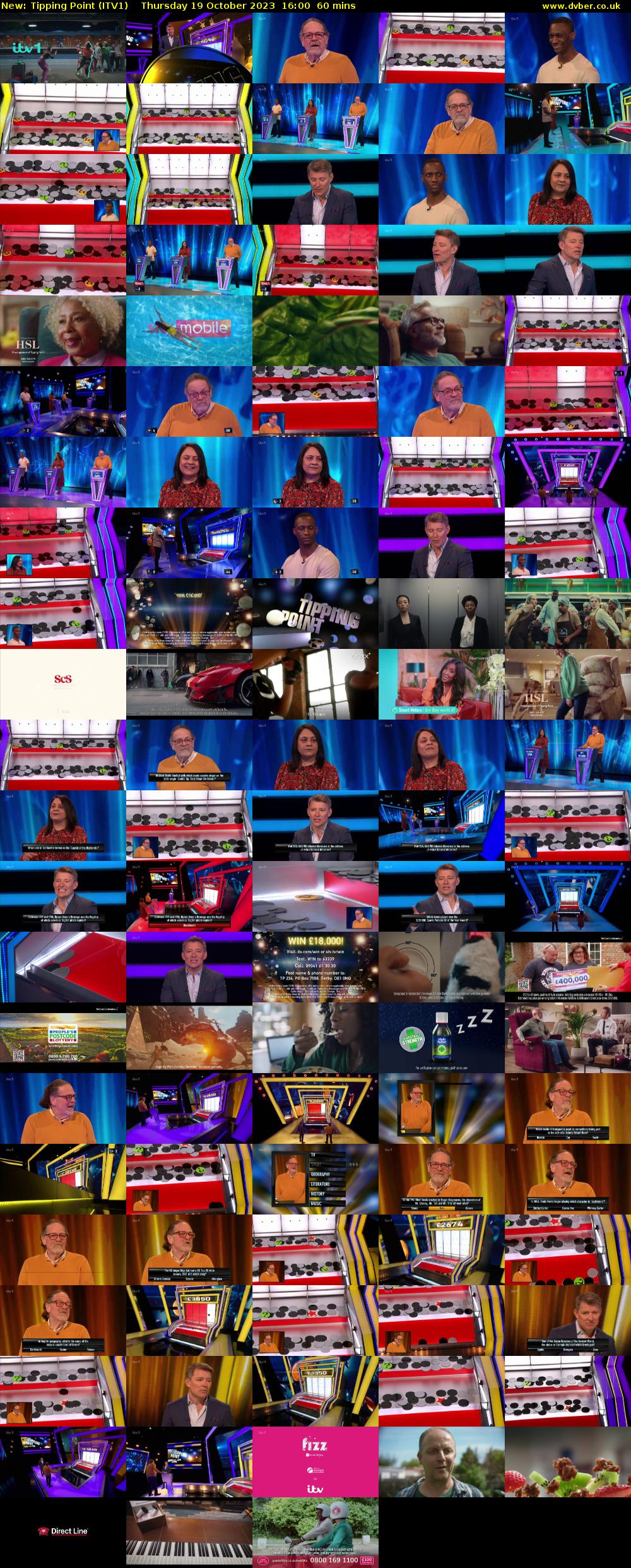 Tipping Point (ITV1) Thursday 19 October 2023 16:00 - 17:00