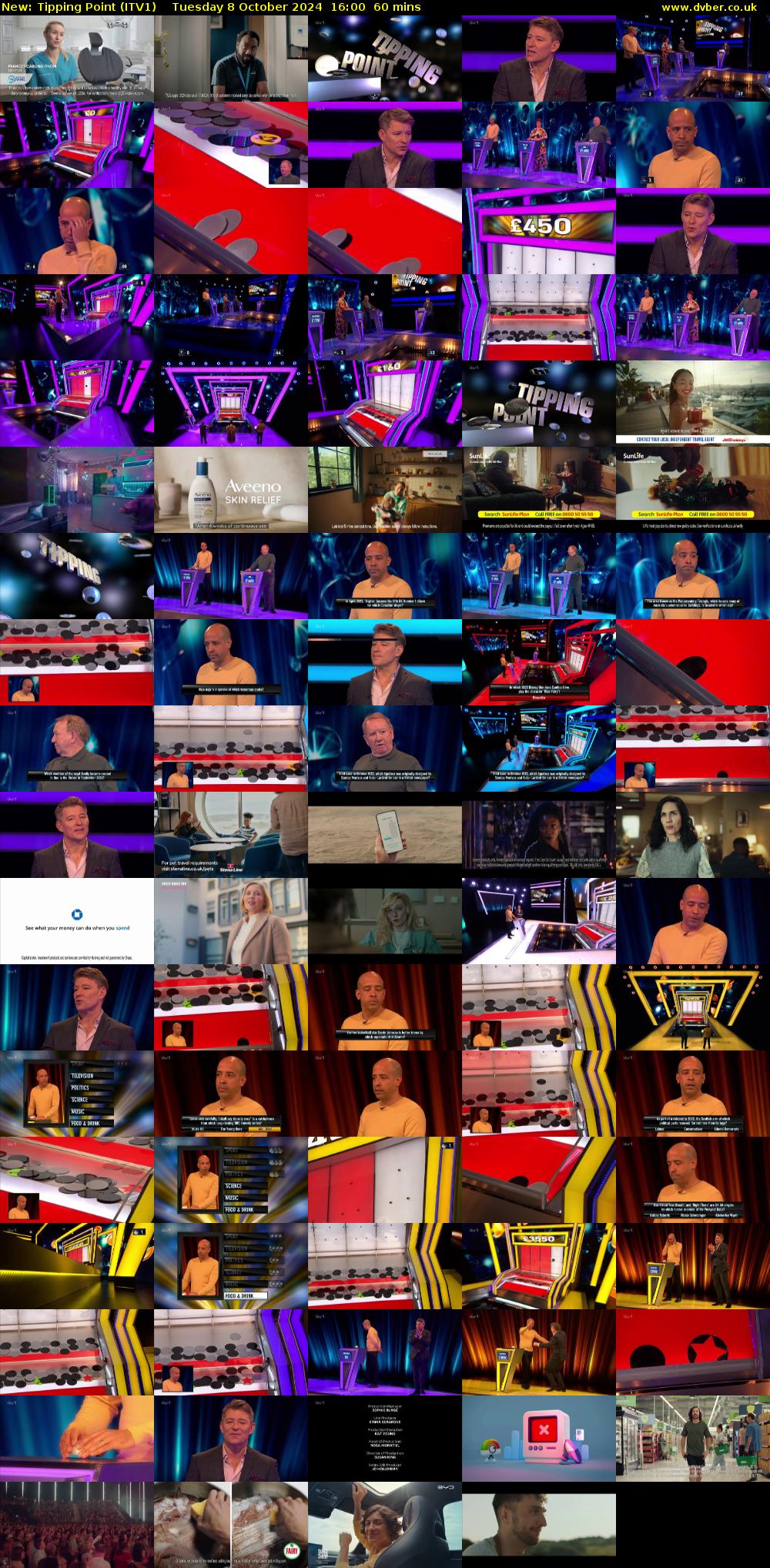 Tipping Point (ITV1) Tuesday 8 October 2024 16:00 - 17:00