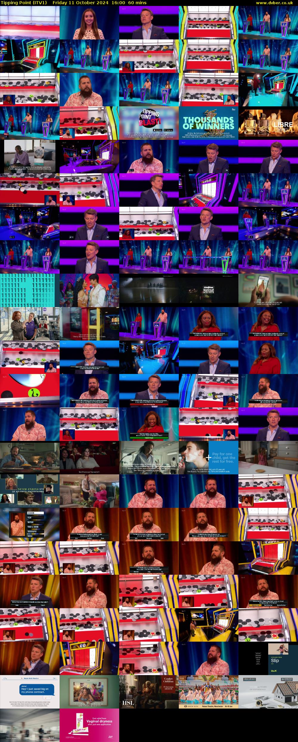 Tipping Point (ITV1) Friday 11 October 2024 16:00 - 17:00