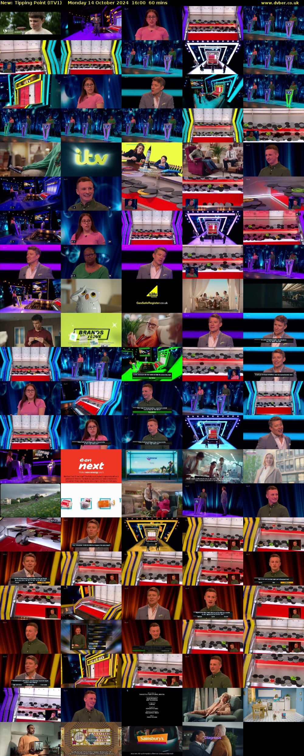 Tipping Point (ITV1) Monday 14 October 2024 16:00 - 17:00