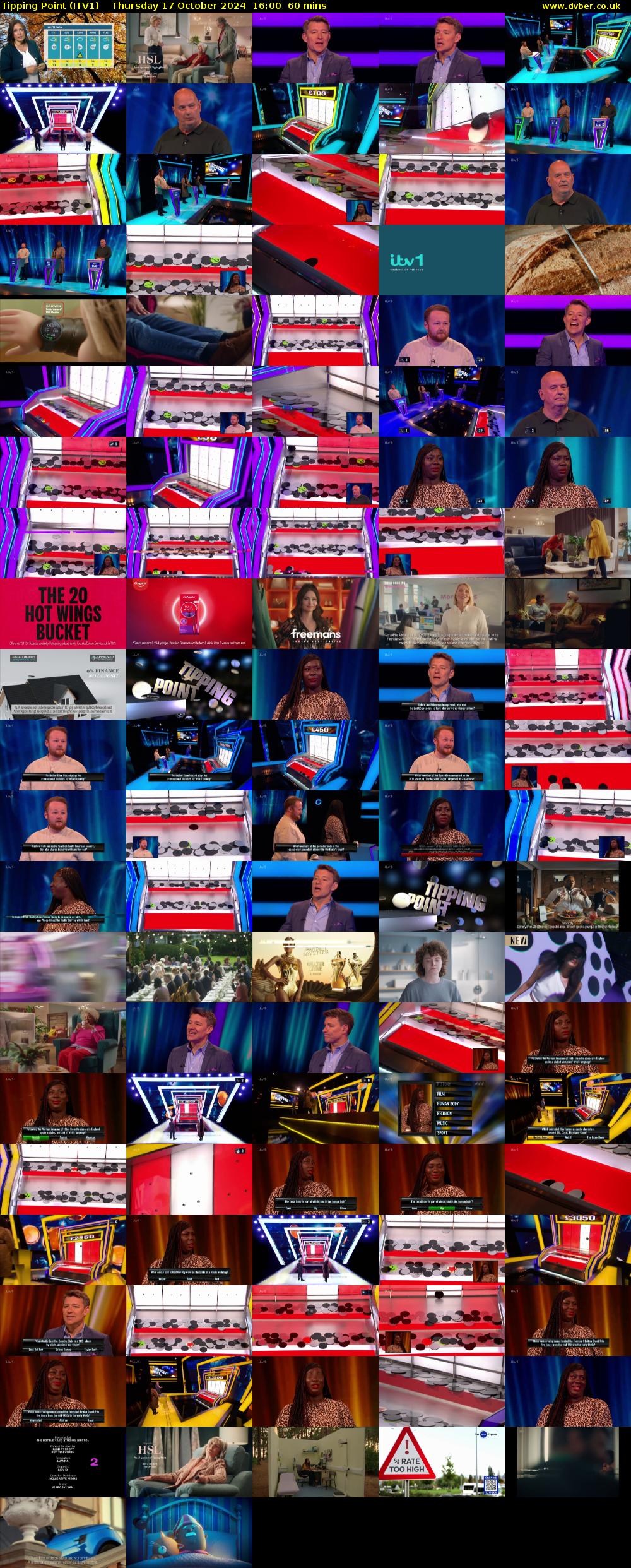 Tipping Point (ITV1) Thursday 17 October 2024 16:00 - 17:00