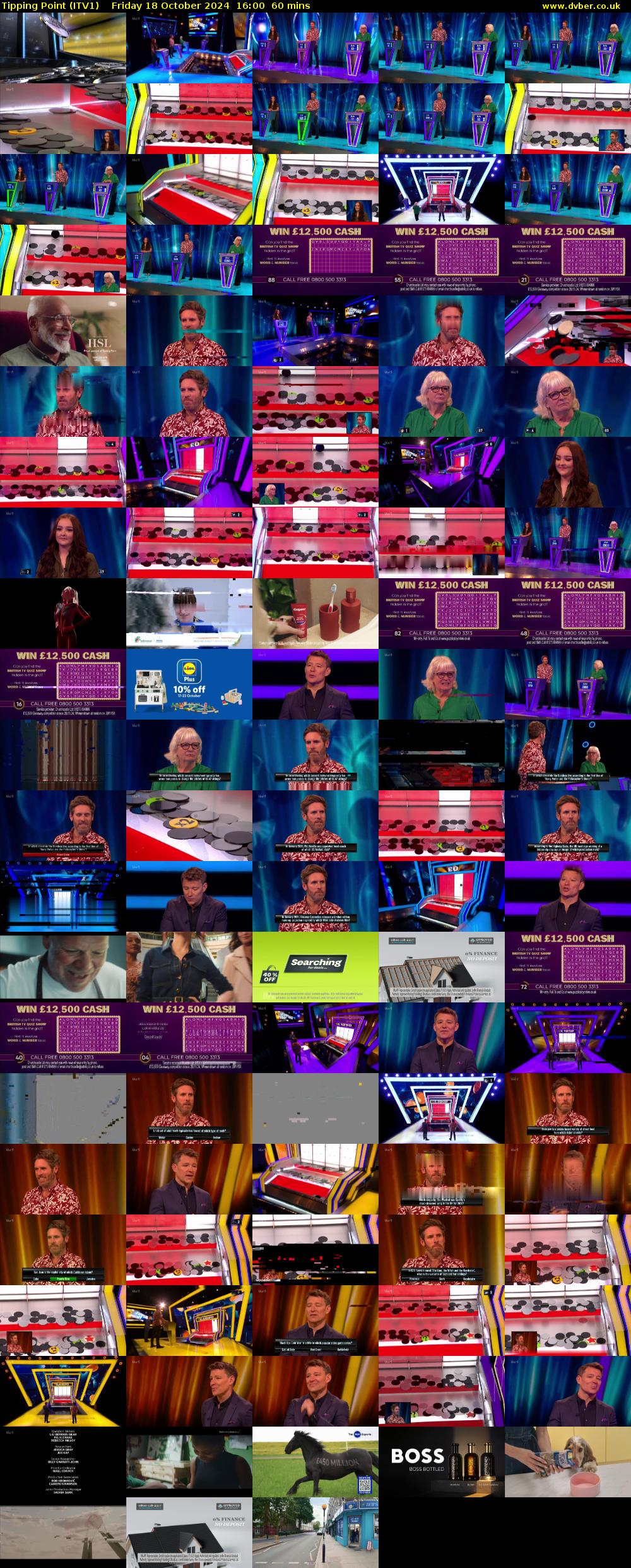 Tipping Point (ITV1) Friday 18 October 2024 16:00 - 17:00