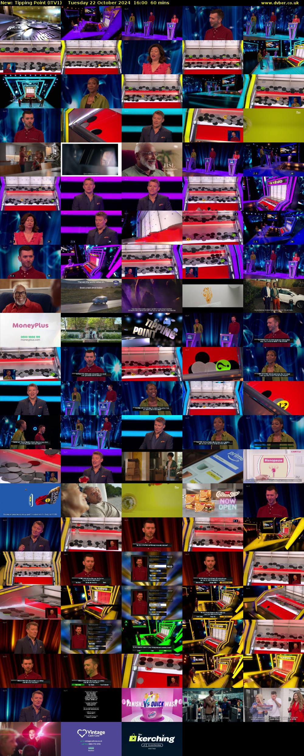 Tipping Point (ITV1) Tuesday 22 October 2024 16:00 - 17:00